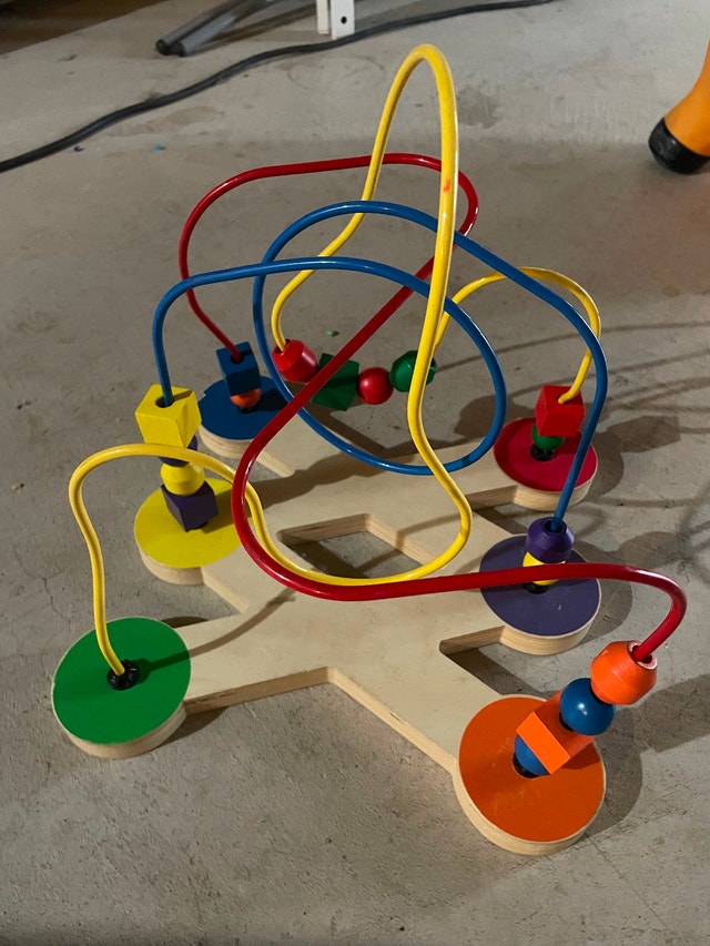 Melissa & Doug Wooden Bead Maze – Educational Toy