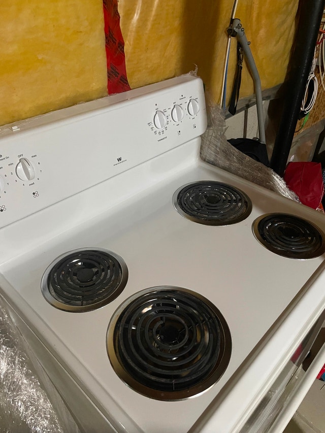 White-Westinghouse 4.2 Cu. Ft. Coil Top Range (CWEF310GS) - photo 4