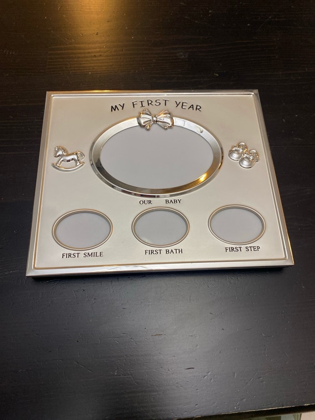 Used My First Year photo frame