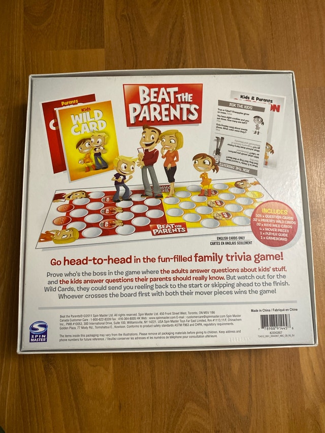 Beat the Parents game used - photo 2