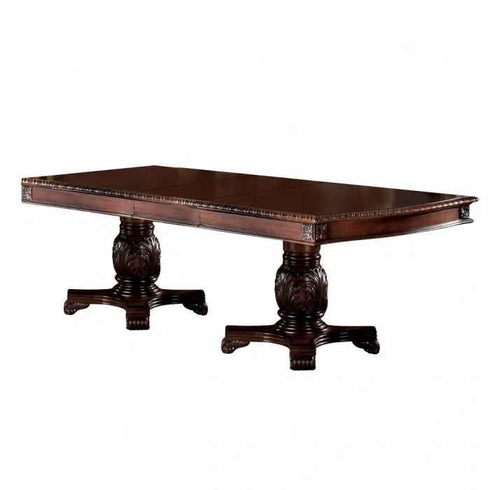 Aizzaddin Extendable Solid Wood Dining Set - photo 4
