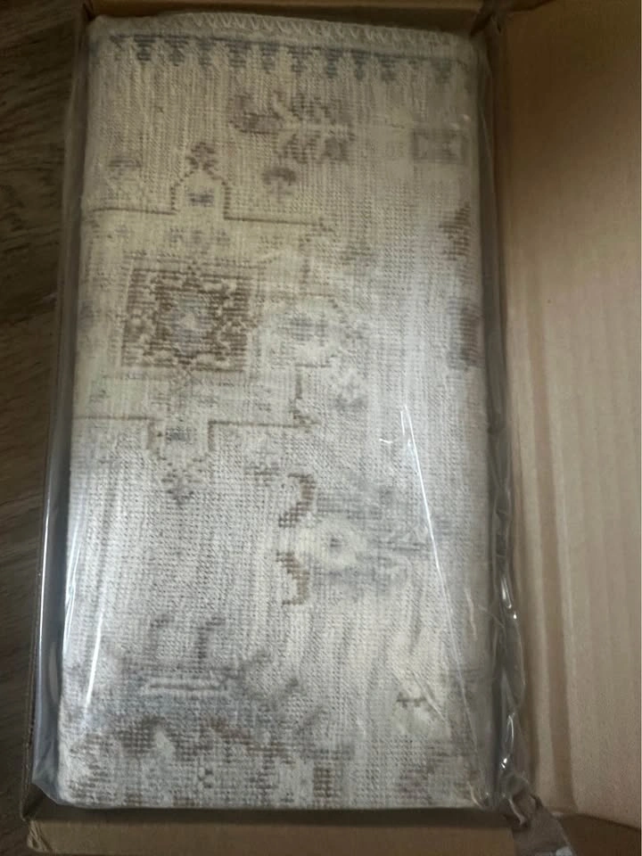 NEW NuLoom Krystin Distressed 2x3 Beige Accent Rug - photo 2