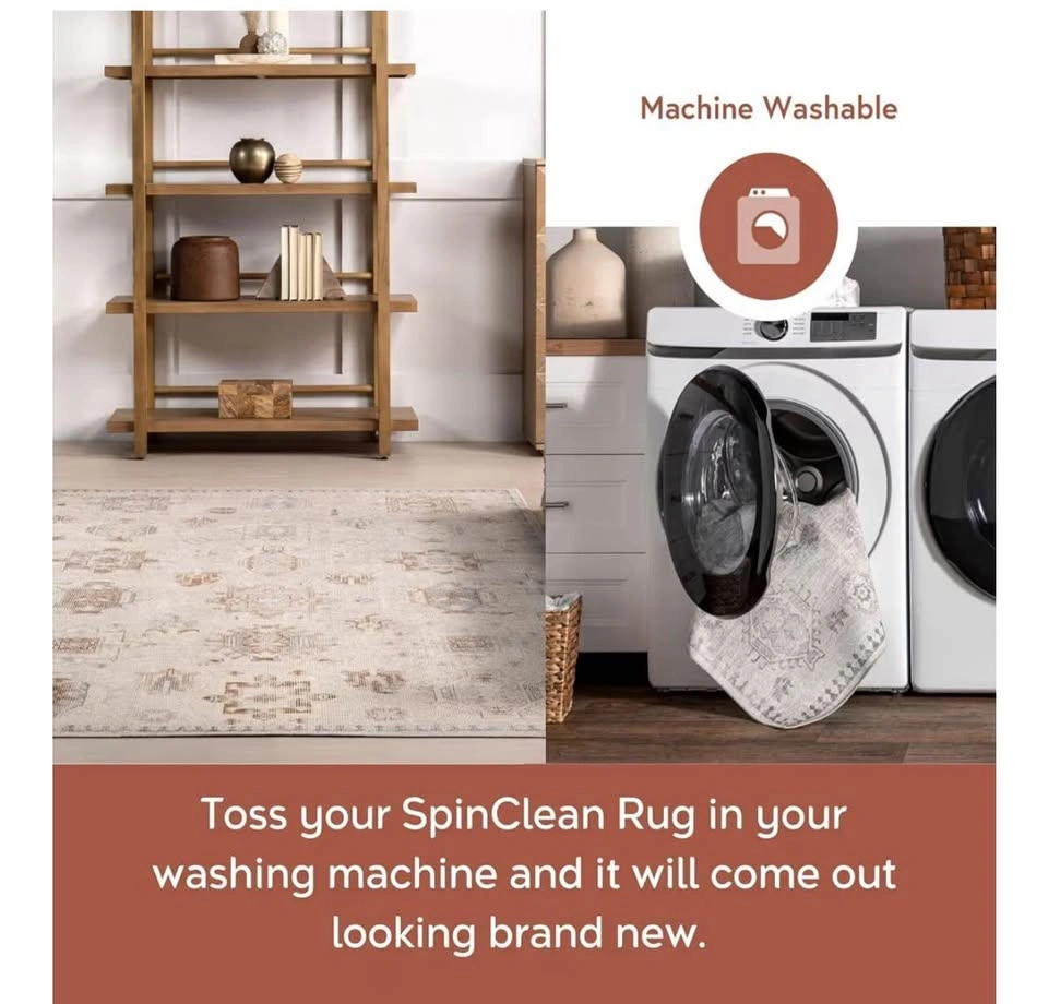 NEW NuLoom Krystin Distressed 2x3 Beige Accent Rug - photo 3