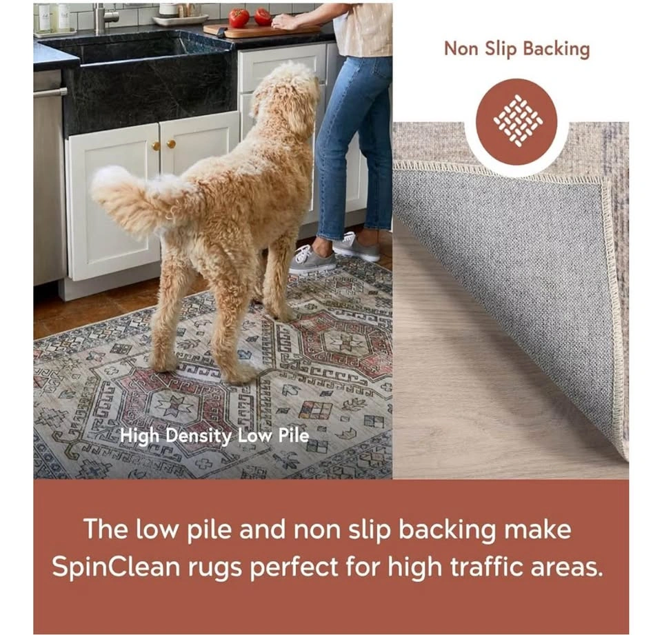 NEW NuLoom Krystin Distressed 2x3 Beige Accent Rug - photo 4