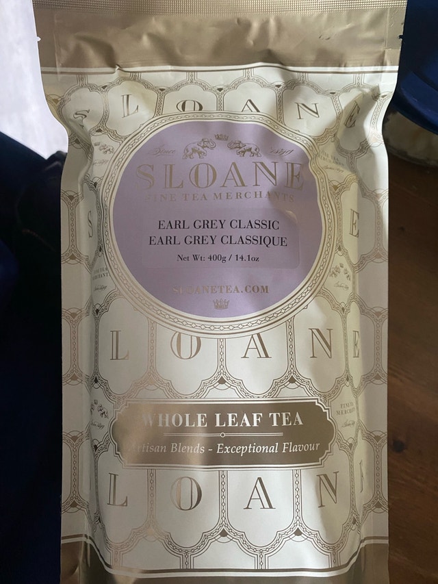 Sloane Earl Grey Tea - Brand New, Sealed