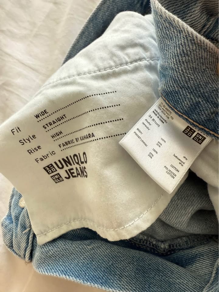 Uniqlo light blue jeans - photo 4