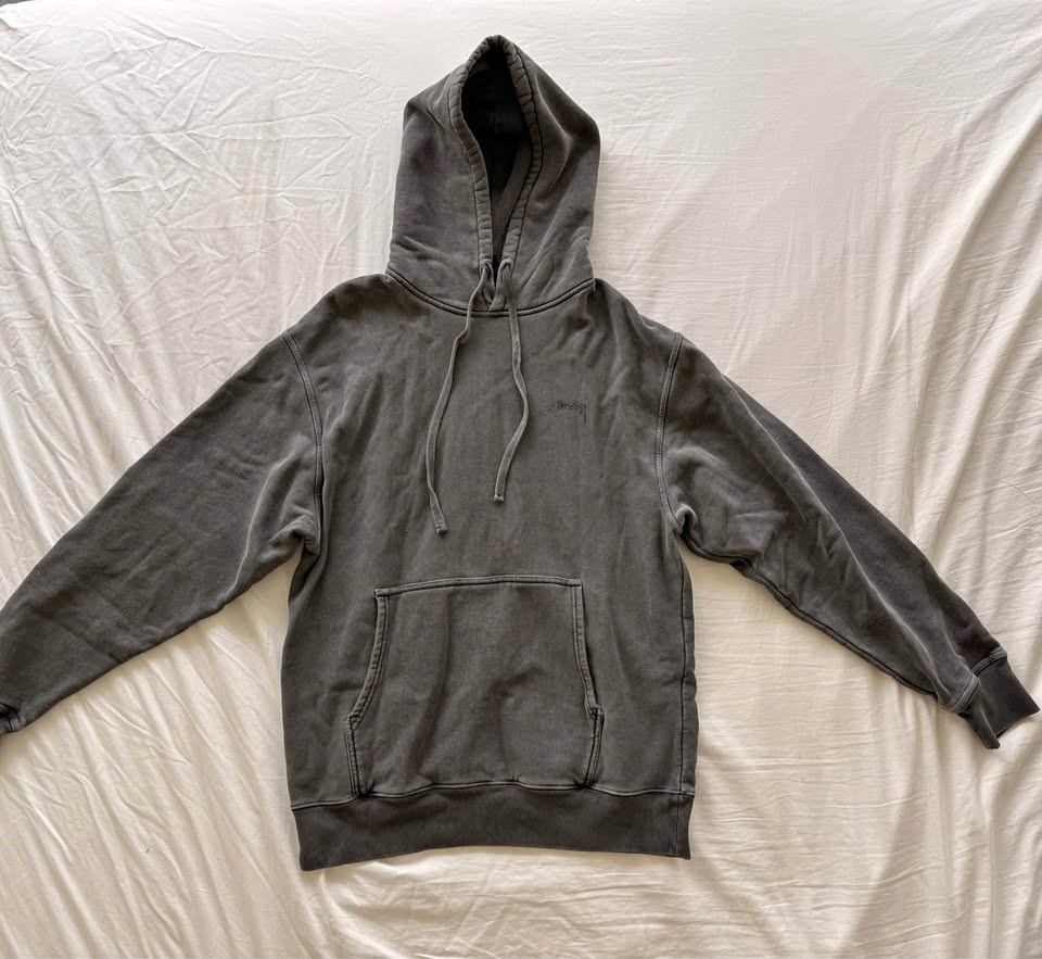 Grey Stussy hoodie