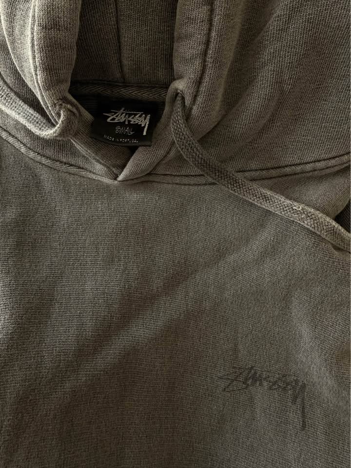 Grey Stussy hoodie - photo 4