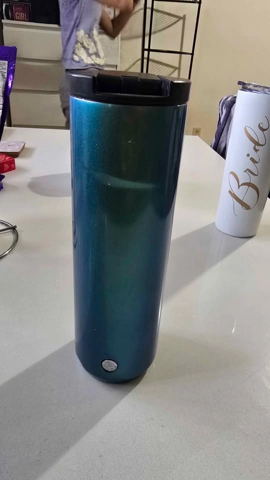 Starbucks Stainless Steel Tumbler - Teal Metallic Gradient (16oz - photo 2