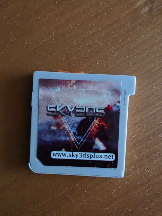 Sky3ds and Sky3ds+ Game Cards