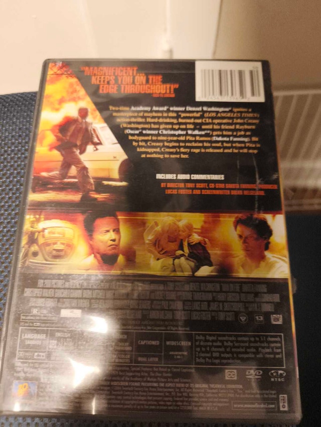 Man on Fire DVD - photo 2