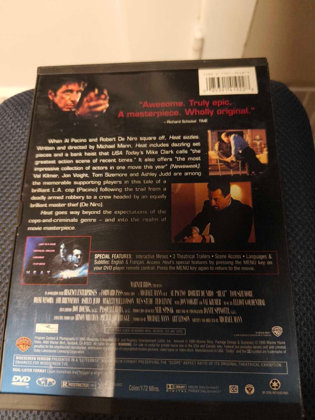 Heat DVD - photo 2