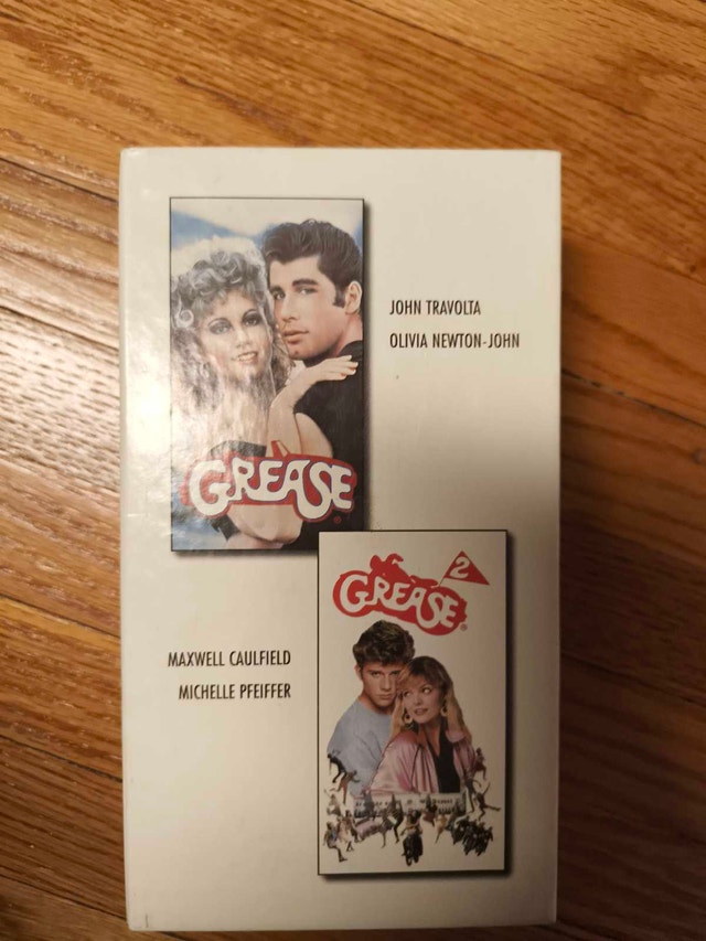 Grease VHS Tape Set