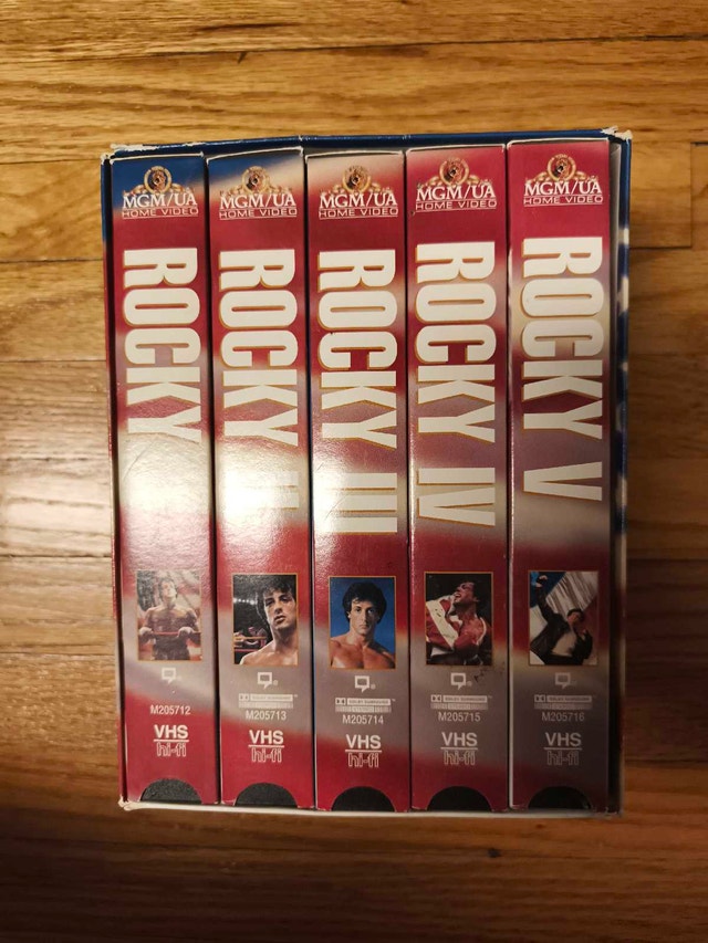 Rocky VHS Box Set I-V