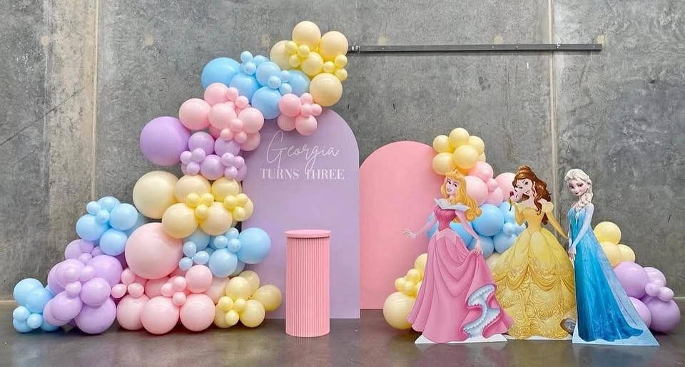 Princess Theme Decorations for Baby's 1st/2nd Birthday