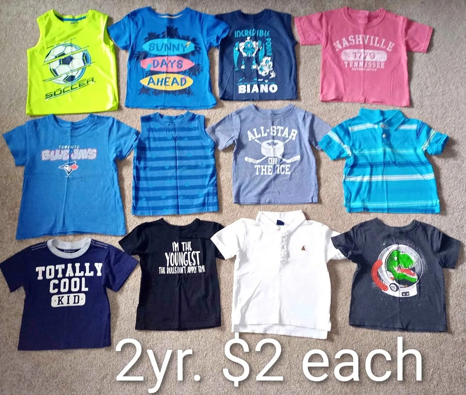 Boy's clothes 2 year