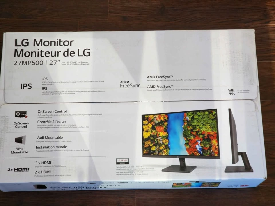 LG 27" Full HD IPS Monitor w/ FreeSync - photo 2