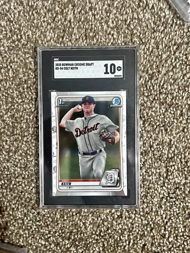 Colt Keith Bowman Chrome Gem Mint