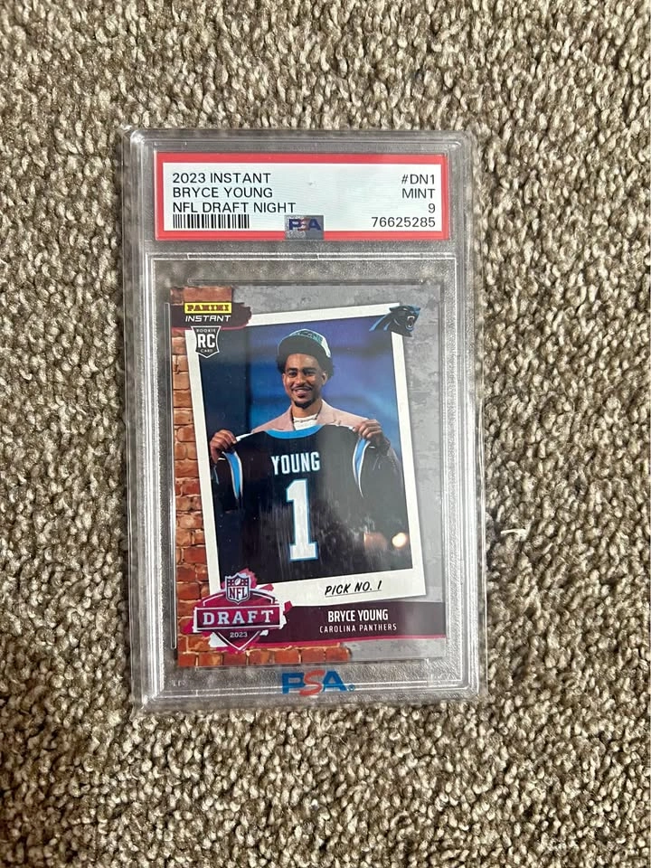 Bryce Young Draft Night PSA 9