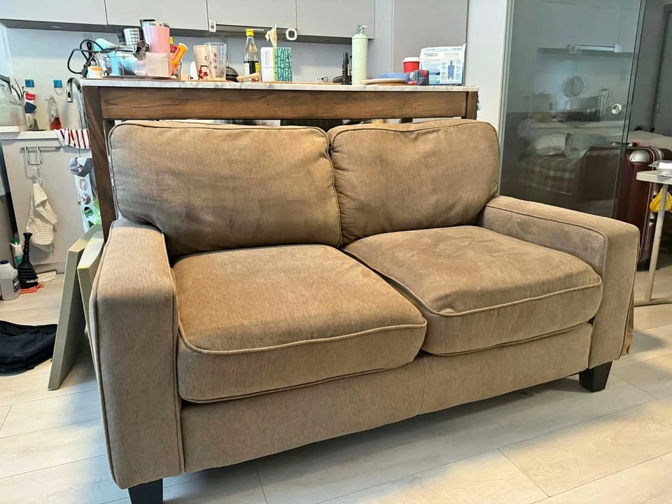 Serta Loveseat Couch – Perfect for Condo