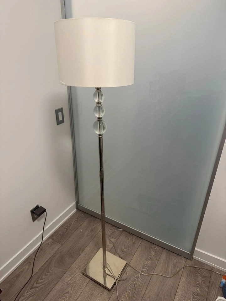 3-Piece Matching Lamp Set – Floor Lamp + 2 Table Lamps (Modern S - photo 5