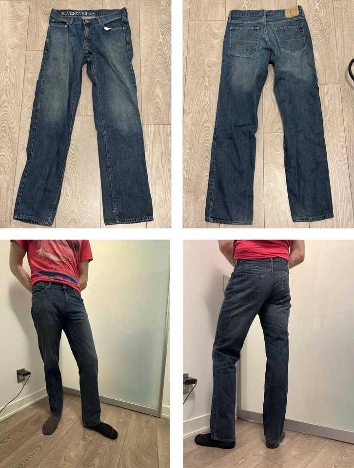 4 Pairs Men's Jeans - Levi's & Bluenotes - Size 32x34 - photo 3