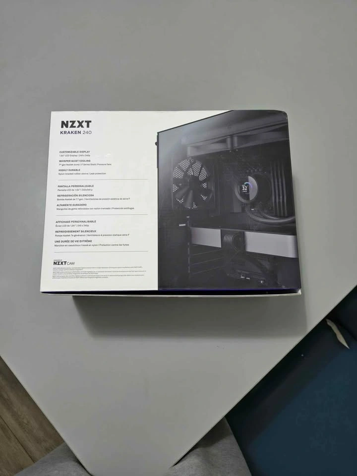 NZXT Kraken 240 AIO Liquid Cooler - LCD Display (AMD Only) - photo 2