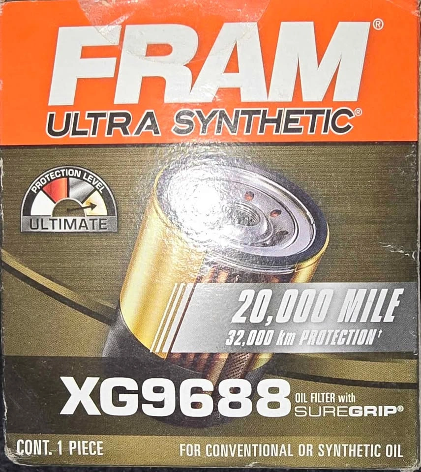 FRAM XG9688 Synthetic Oil Filter BRAND NEW - photo 2