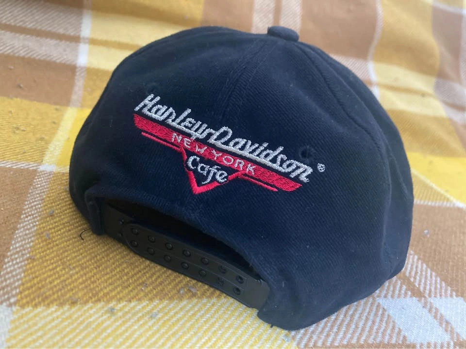 Vintage 2000s Harley Davidson Cafe NYC SnapBack Hat - photo 2