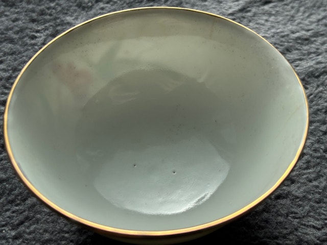 Hand painted Chinese Vintage Floral Tea Cup Set x 2 - photo 5