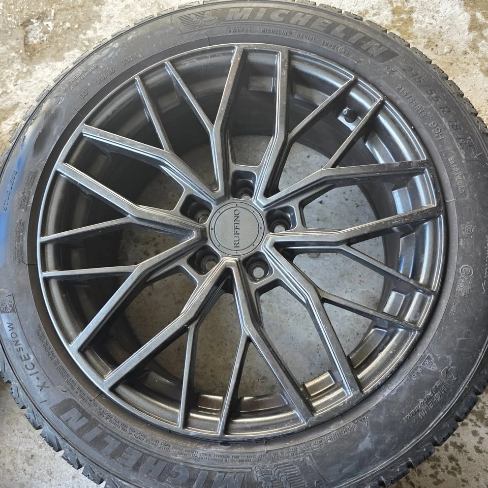 215/55/18 Michelin Winter Tires w/ Ruffino Alloy Rims & TPMS - photo 5