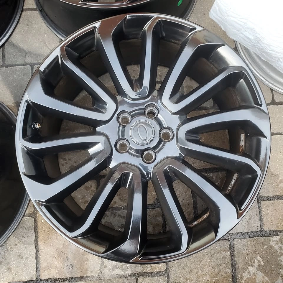 22 inch ART black alloy rims 5x120 - photo 2