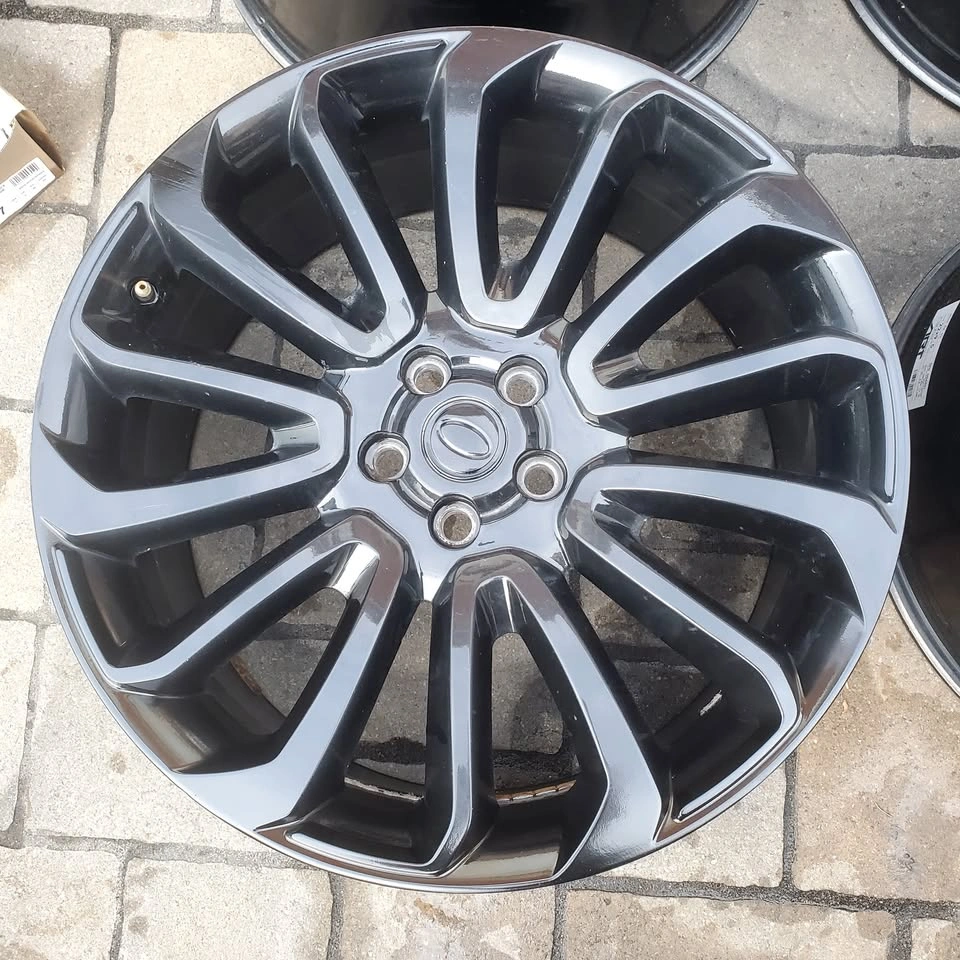 22 inch ART black alloy rims 5x120 - photo 3