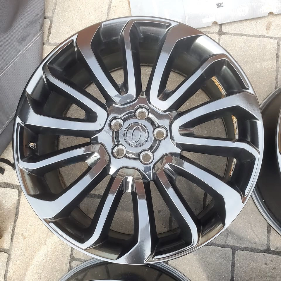 22 inch ART black alloy rims 5x120 - photo 4