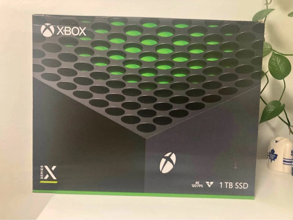 Xbox Series X 1TB Empty Box w/ Foam Inserts