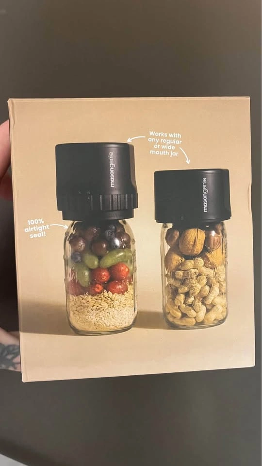 Mason Genie Jar Vacuum Sealer Kit - photo 3