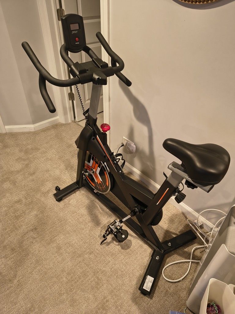 Exercise Bike with Adjustable Seat and Handlebar - photo 3