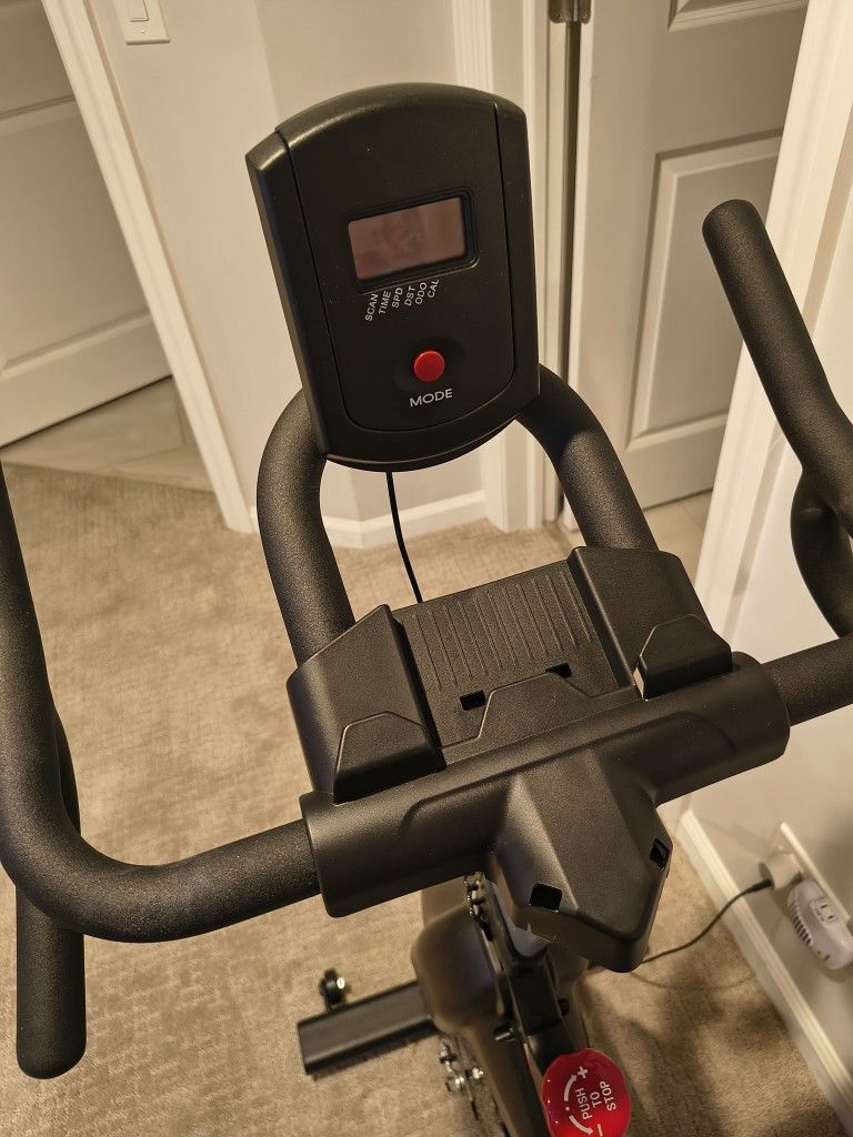Exercise Bike with Adjustable Seat and Handlebar - photo 4