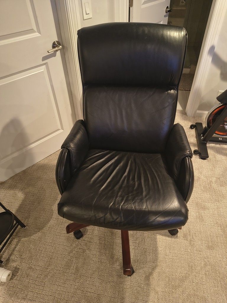 Genuine Leather Office Chair - photo 2