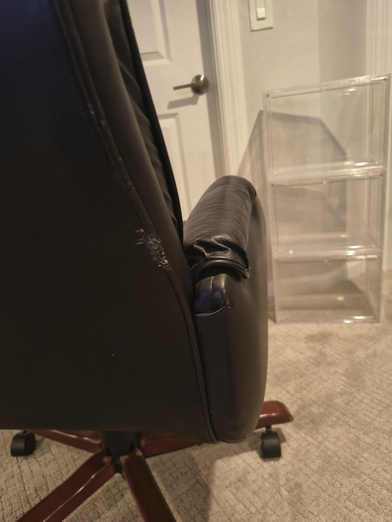 Genuine Leather Office Chair - photo 5