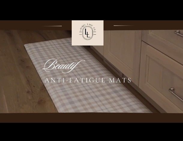 Designer Anti Fatigue Mats for Kitchen Floor, Non-Skid Bottom – - photo 2