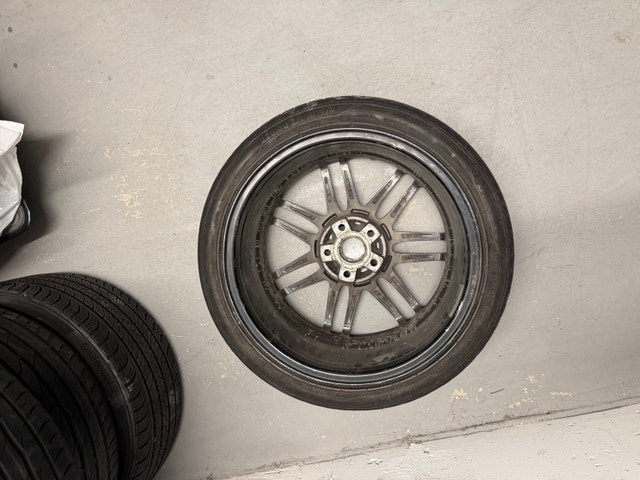 18” 5x112 Rims & Tires – Continental 225/40ZR18 – Set of 4 - photo 2