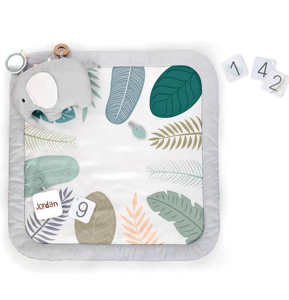 Ingenuity Sprout Spot Baby Milestone Play Mat