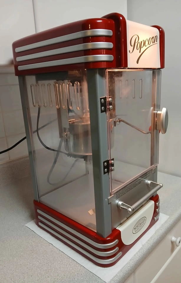 Nostalgia RKP630 Retro Kettle Popcorn Maker, Red - photo 2