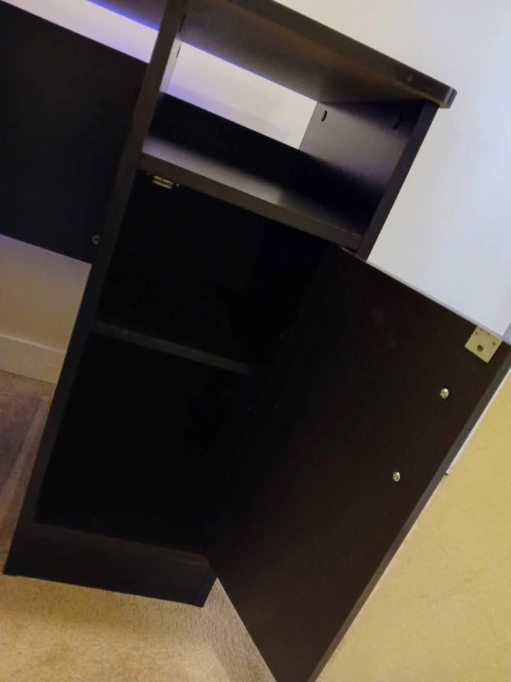 South Shore Axess Work Desk (Chocolate) - Like New - photo 4