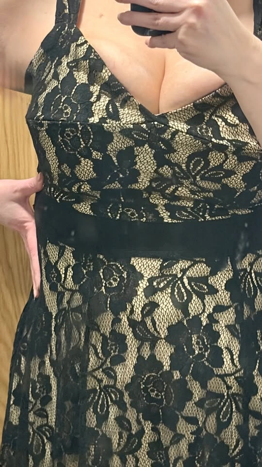 Torrid Black Lace Cocktail Dress Size 16 Worn Once Plus Size - photo 3