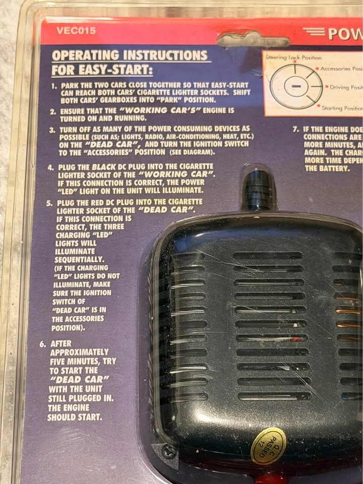 Vector Jump Start System #VEC015 No More Jumper Cables - photo 5