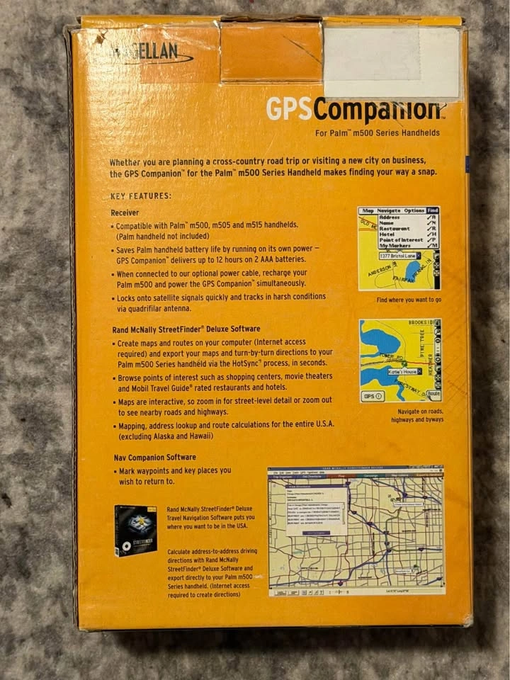 Magellan GPS Companion for Palm m500 Series - photo 3