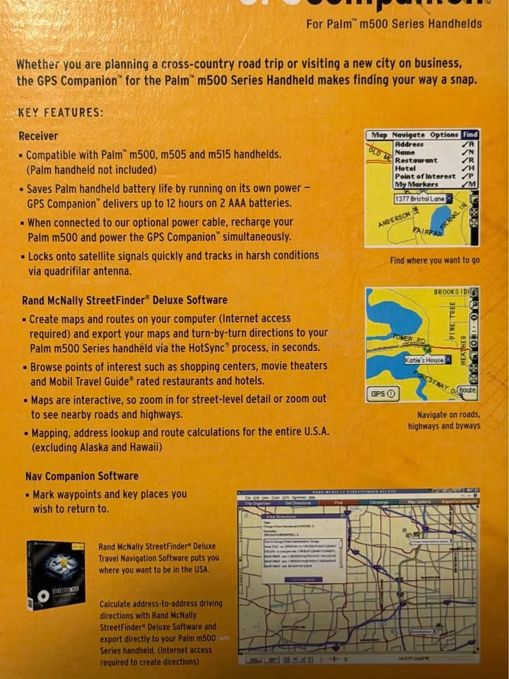 Magellan GPS Companion for Palm m500 Series - photo 4