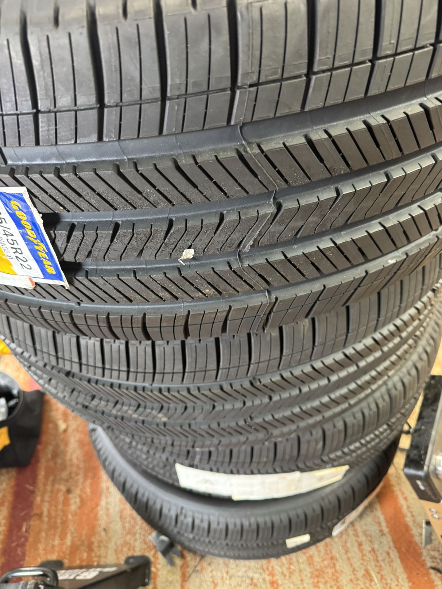 285/45/22 Tires - Brand New - photo 2